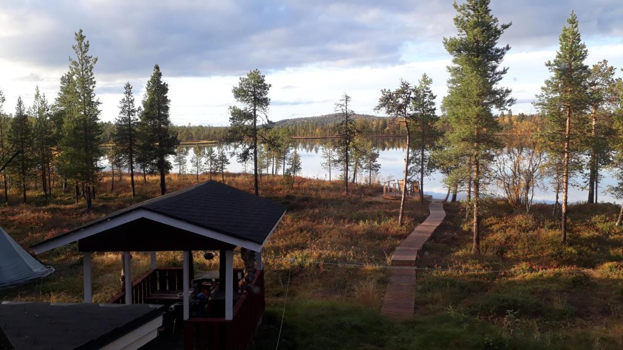 Ivalo Lake Cottage Exterior foto